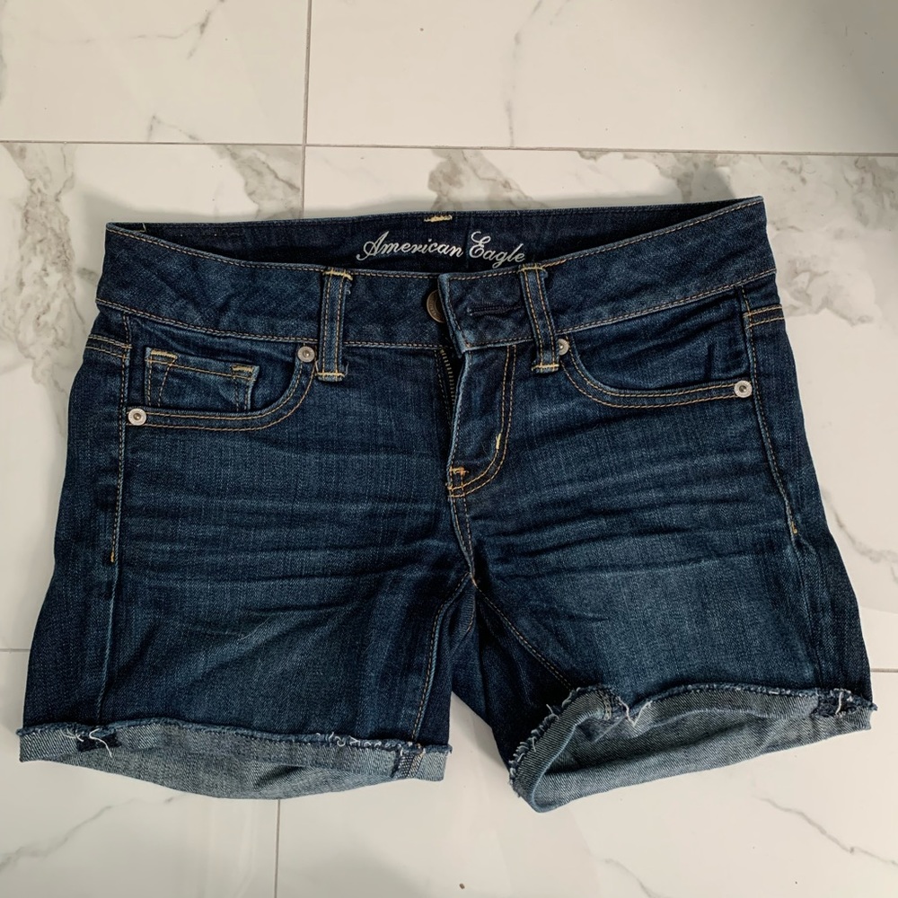 American eagle jean shorts